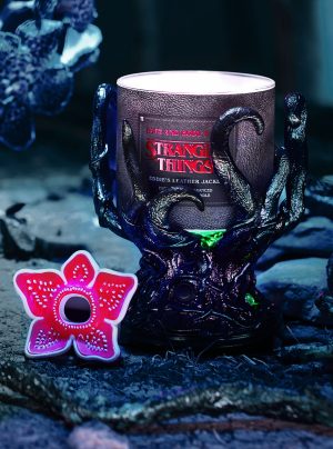 Light-up Tentacle Monster 3-Wick Candle Holder